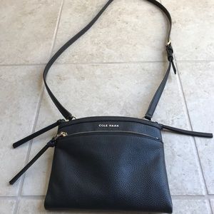 Black Cole Haan Leather Crossbody